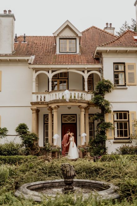 Bruiloft van Karlijn en Hylke bij Landgoed Winfried in Wapenveld – Kampen, romantische trouwfoto's, idyllische locatie, foto: wilco de haan fotografie, trouwfotograaf, winschoten, groningen, nederland